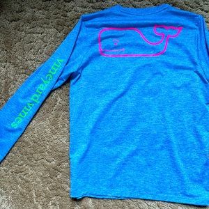 Girls Size M (12-14) Vineyard Vines Performance Long Sleeve Tee